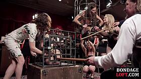 Bondage Subs Toyed And Assfucked In Bdsm Group