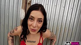 Tabatha Lust Shows Her Perfect Booty In Public