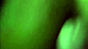 Person screaming in pain during intense bedroom activity.