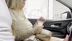 stranger gets in my car