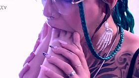 Intense foot worship with my lover, gagging on toes