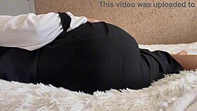 what if this arab teen flashed her wet pussy without panties?