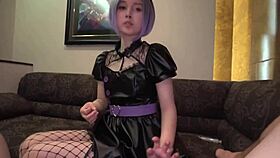 alice 20 in furi cos gets creampied twice 😏