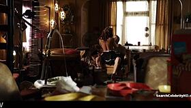 Alyssa Leblanc Exposing Boobs & Maid Costume - Shameless S07e02