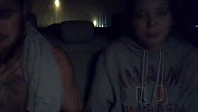 She feels rough fucking and creampie after eating donuts