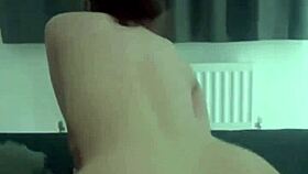 horny american student girlfriend fucks wildly