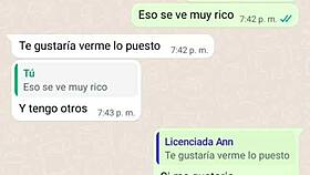 Mature woman gets excited for online chat conversations