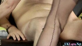 mouth cummed brit rides