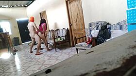 was resting on the sofa when he arrives to fuck me like a whore?