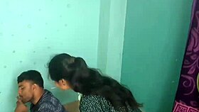 desi boyfriend fucks two hot girlfriends together at home
