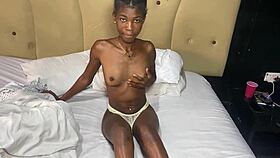 Casting beautiful african model for interview