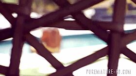 Busty milf enjoys big black dick orally