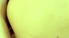 Horny amateur engages in rough anal and deepthroat with big cock client