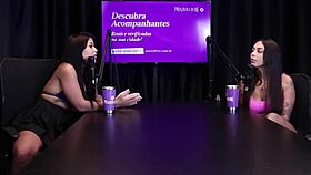 Bisexual cuckolds work with tantra and blowjobs on women - Didy Reis in sheer red