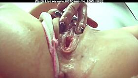 Amateur Russian Fingers Her Wet Juicy Pussy