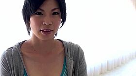 Saki Aoyama Blows Hard Cock With Big Tits Uncensored