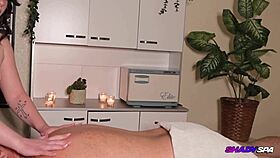 Teen 18's Relaxing Massage Turns Into Happy Ending