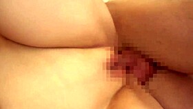 Big Tits And Big Ass Super Erotic Woman Cums Hard On Acquaintance's Cock With Teary Eyes