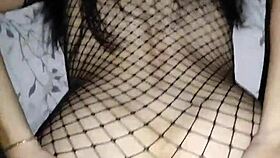 Very Beautiful Skinny Wife Gets Anal Fucked In Stockings