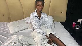 Casting beautiful african model for interview