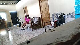 was resting on the sofa when he arrives to fuck me like a whore?