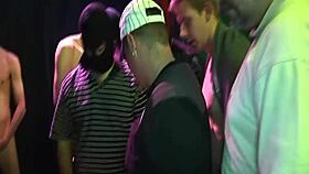 african babe in double penetration gangbang