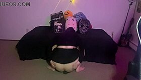 Thick Goth Pawg Pounds And Rides Bbc Dildo