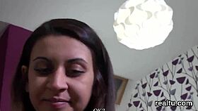 flawless czech chick seduced in supermarket for pov reaming