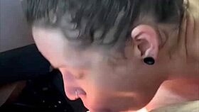 big booty streetwalker fucks cowgirl in public