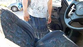 hairy upskirt flashing in the shop?