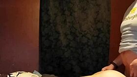 doggie style cumming with milf orgasm