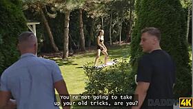 daddy4k sexy babe vixi rafi gets roughly fucked by older man