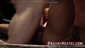 Ebony Teen 18+ Bound by Blonde Tourists