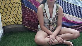 saraa gets naughty with tight ass and pussy fucking