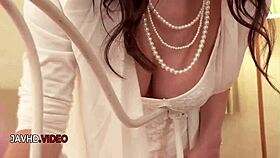 Ayumi Shinoda Says, 'This Hardcore Blowjob Session Ends With A Creampie Orgasm Delight.'