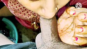 Horny Indian bhabhi fucking neighbor boys in bathroom 😈