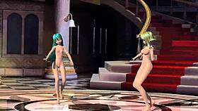 hatsune miku & gumi cendrillon project diva nude mod full nude