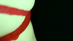 Latina amateur bunny masturbates her wet pussy solo