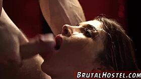 Ebony Teen 18+ Bound by Blonde Tourists