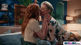 Redheads Nipples Pulled N Facesitted By Busty Dominant Milf