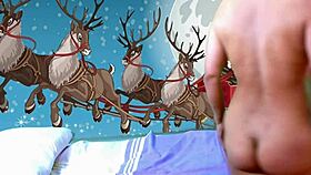 agarabas and olpr casually strip for santa preview