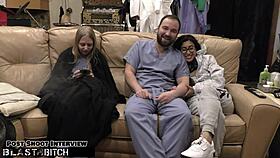 Jasmine Rose's bush gets blasted with cum in hospital scene