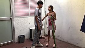 i convince sexy latina to fuck us at home