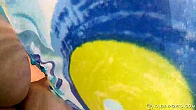 bbw with hairy bush and big ass nude in public