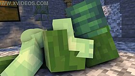 Go Deep In The Cave Minecraft Animation