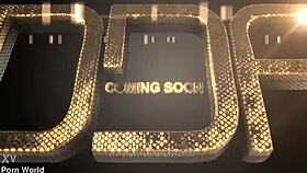 russian beauty using big banana on herself