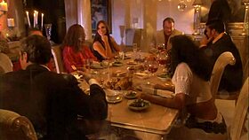 i licked and fucked the brunette milf in the living room