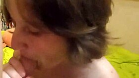 Ukrainian milf blowjob sex missionary pov creampie