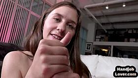 Dirty-Talking Babe Wanks Pov Dick Before Hitachi Toys Pussy