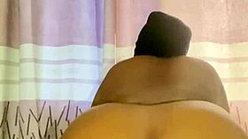 Whore pleasing herself with a dildo in nice masturbation!